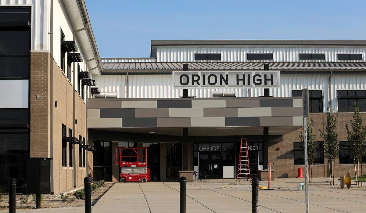 Orion High School, a new career and college academy in Pasco, is set to open in the fall of 2025. The school, located at 1901 E. Salt Lake St., is a 65,000 square foot facility designed to serve up to 600 students.