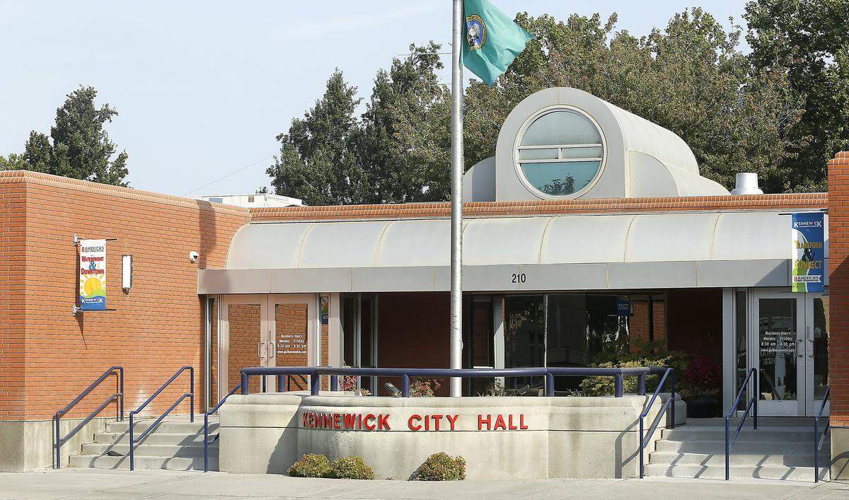 The city of Kennewick is beginning to make plans to replace its aging city hall at 210 W. Sixth Ave.