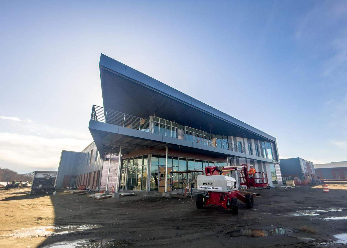 The Grid Storage Launchpad, a $75-million facility under construction at PNNL, will help accelerate the development and deployment of next-generation grid storage technologies through systematic and independent validation of basic materials, components and prototypes.