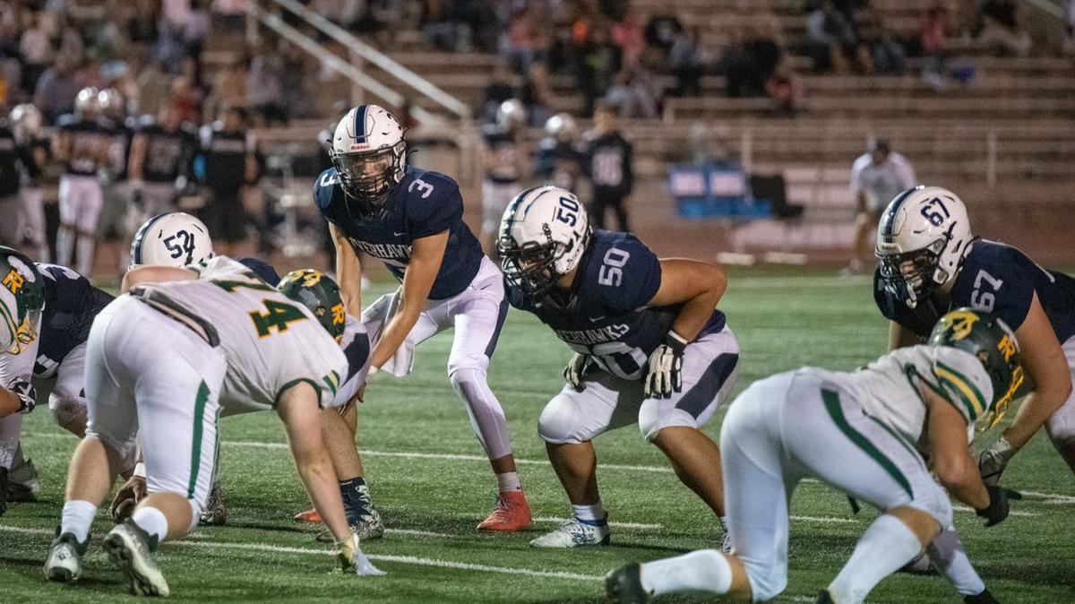 DJ Duran is shown here on Sept. 23 against Richland High.