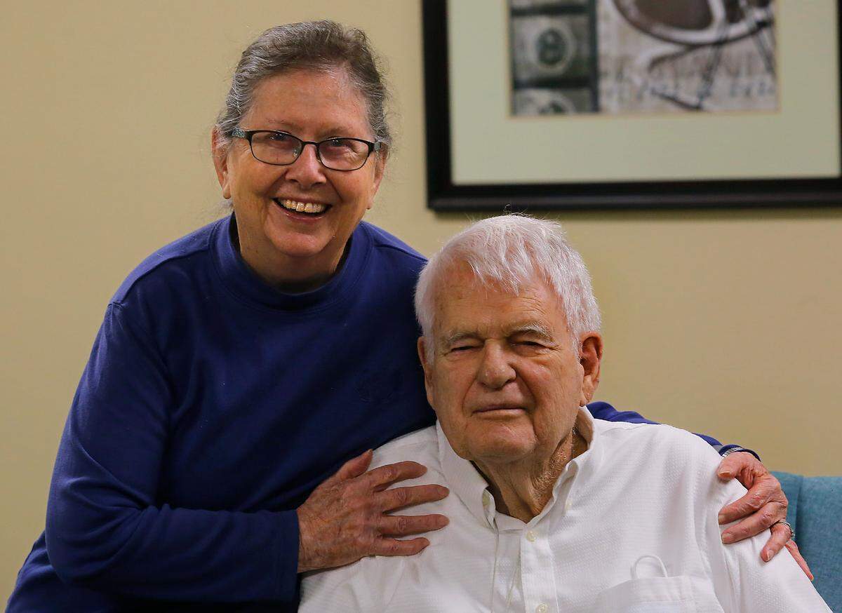 Maggie and Jack Brown were both graduate students at Iowa State when they met and have been married for 62 years.