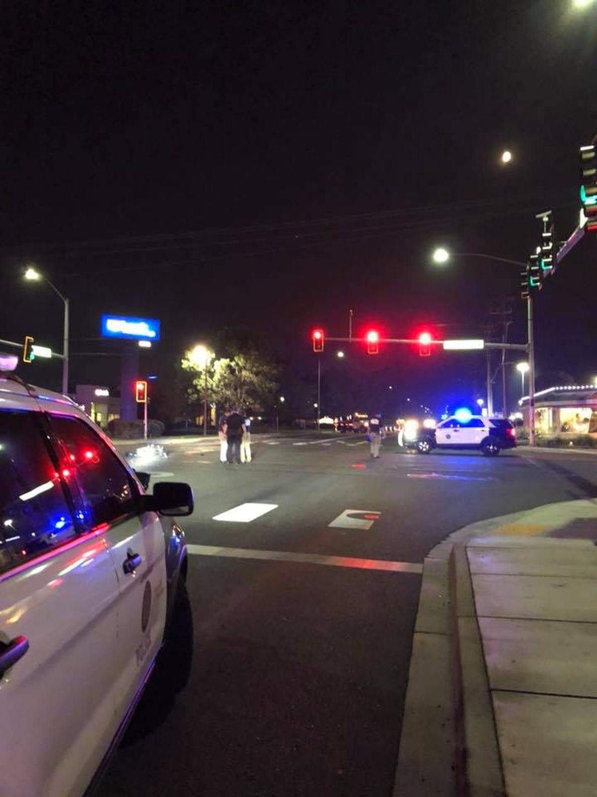 Kennewick police investigate the fatal moped crash at the intersection of Edison Street and Clearwater Avenue in 2018.