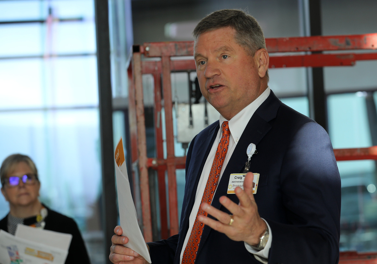 Craig Marks CEO of Prosser Memorial Health.