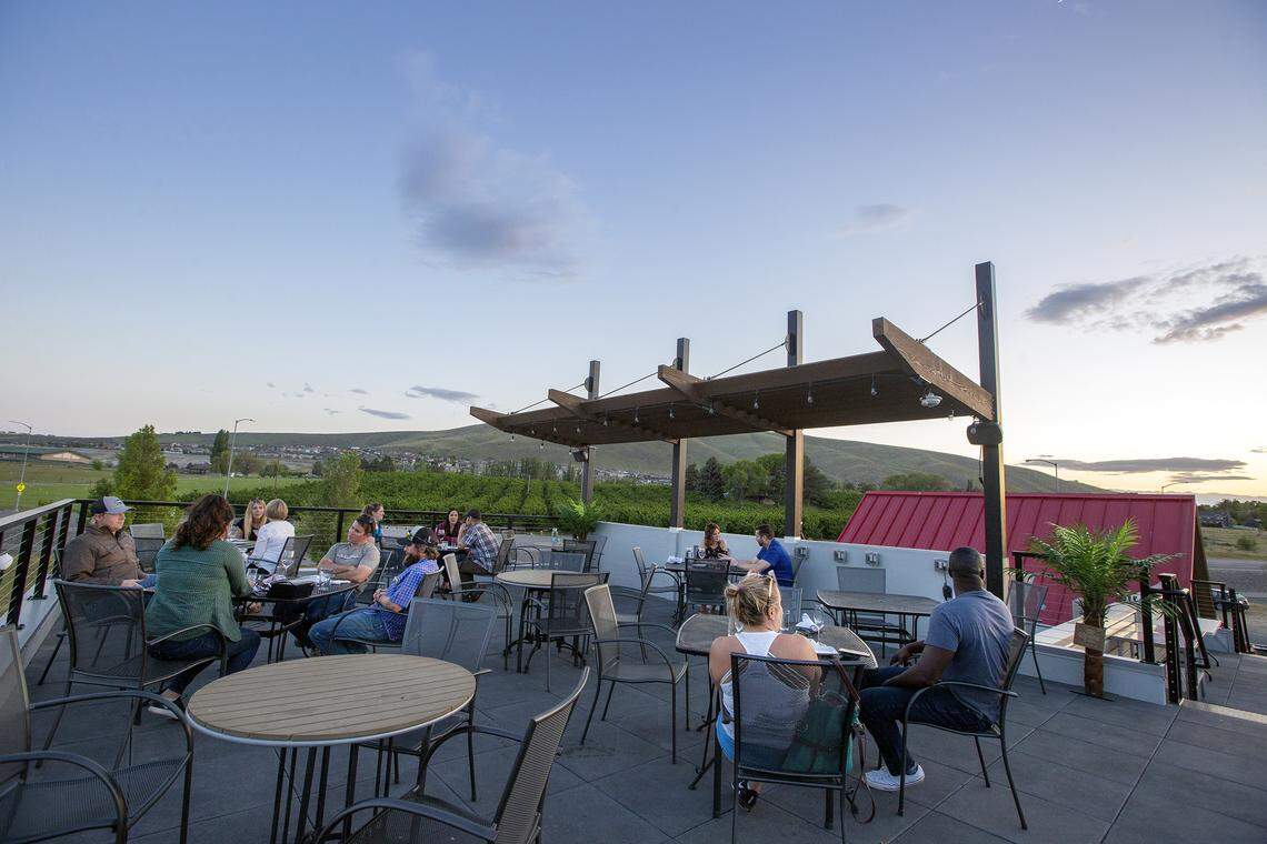 3 Eyed Fish Wine Kitchen + Bar: Rooftop dining in the shadow of Badger Mountain, 1970 Keene Road, Richland.