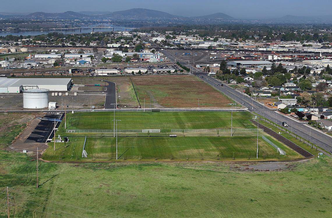 The A Street Sports Complex is located at the intersection of East A Street and South Elm Avenue in Pasco.