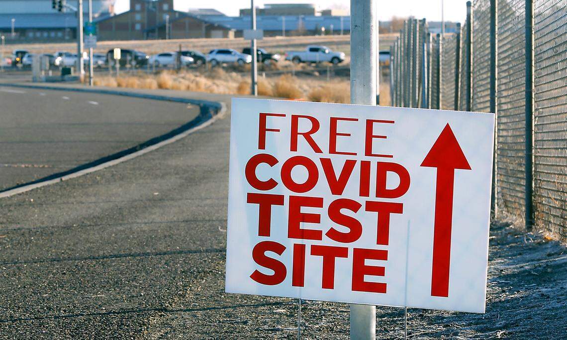 The free drive-thru testing site by Columbia Basin College in Pasco remains open.