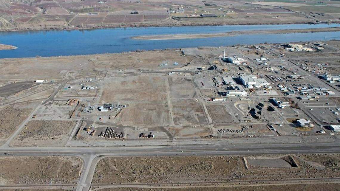 The 300 Area north of Richland is shown in 2013 when Washington Closure Hanford had substantial work to complete. It subcontracted some of the work there to Sage Tec.