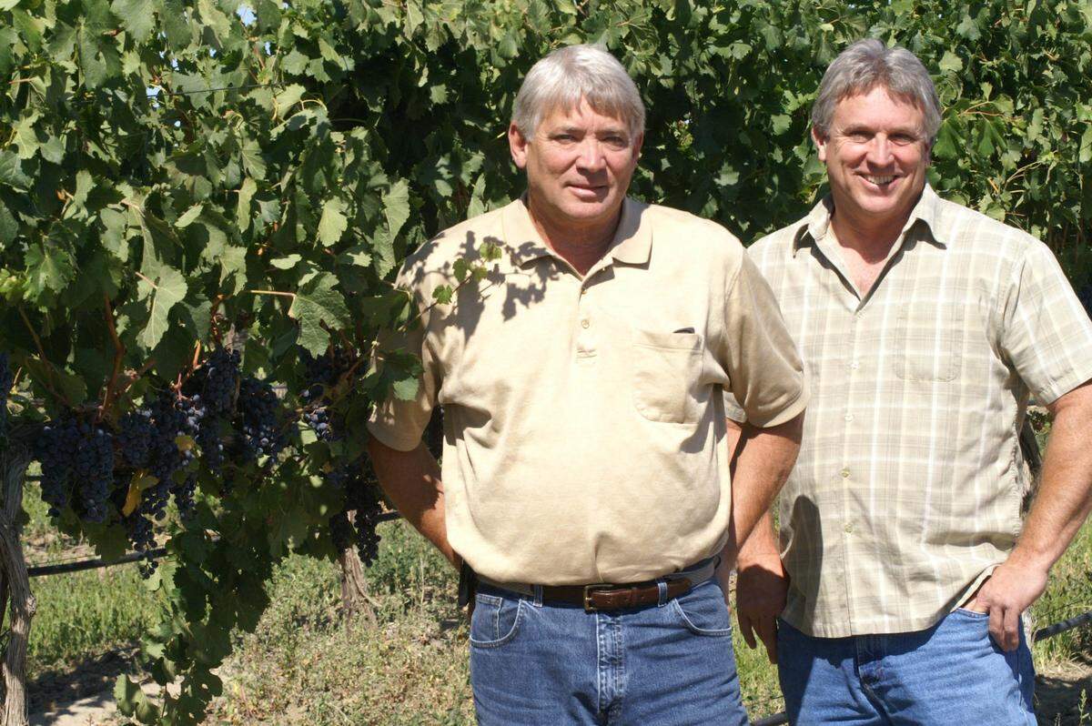 Brothers Bob Gamache, left, and Roger Gamache, are pictured in this 2008 file photo.
