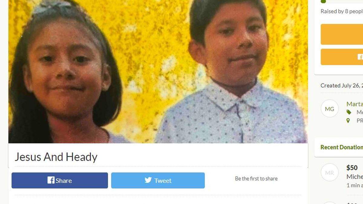 A GoFundMe account is one of two fundraisers organized for the Gonzalez family, whose two young children, Jesus and Heady, died Thursday in a fire at their Prosser home.