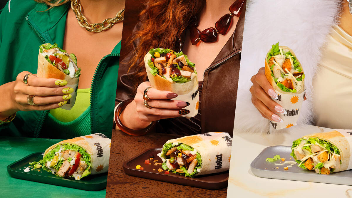 On Tuesday, June 9, Habit Burger & Grill will be debuting three new $5 wraps.
