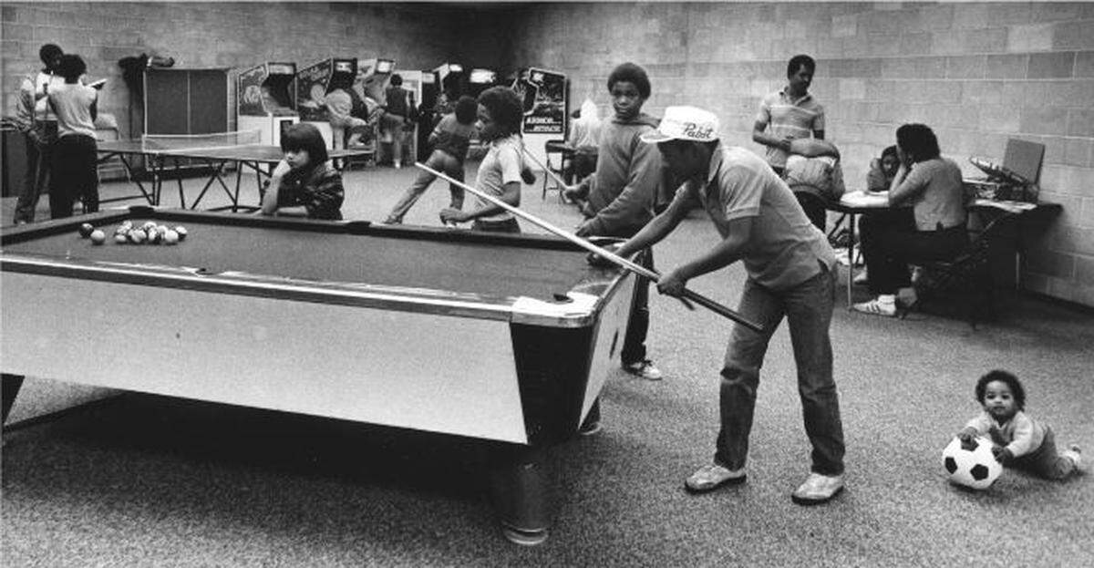 The games and tutoring room at the East Pasco Neighborhood Facility taken on Nov. 21, 1984. The facility has been renamed the Martin Luther King Jr. Center.