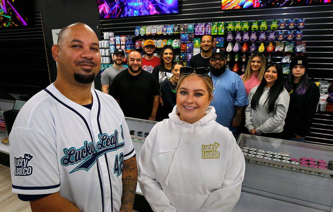 Owner David “Slim” Penn Jr. and his partner, Jamie Badden, hired 17 employees to open Pasco’s newest cannabis store.