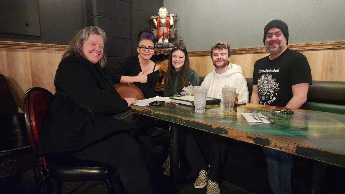 Two members of The Emerald of Siam staff were called in as witnesses for the wedding of Aaron and Taylor Thompson, who brought an officiant to the Richland restaurant and venue on Feb. 1.