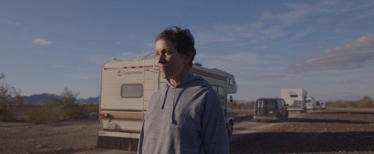 Frances McDormand in “Nomadland.”