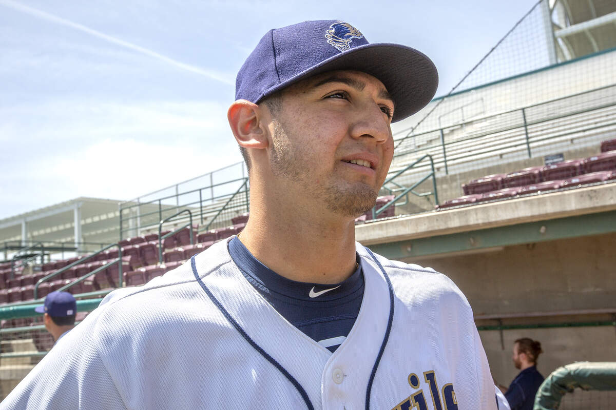 Right-handed pitcher Joe Galindo returns for his second season with the Tri-City Dust Devils.