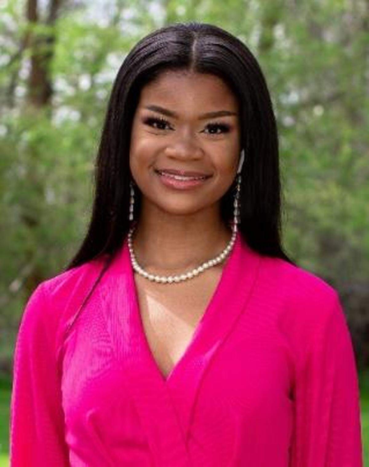 Micah Fitzgerald, 15, is competing in the Miss Juneteenth pageant this Friday