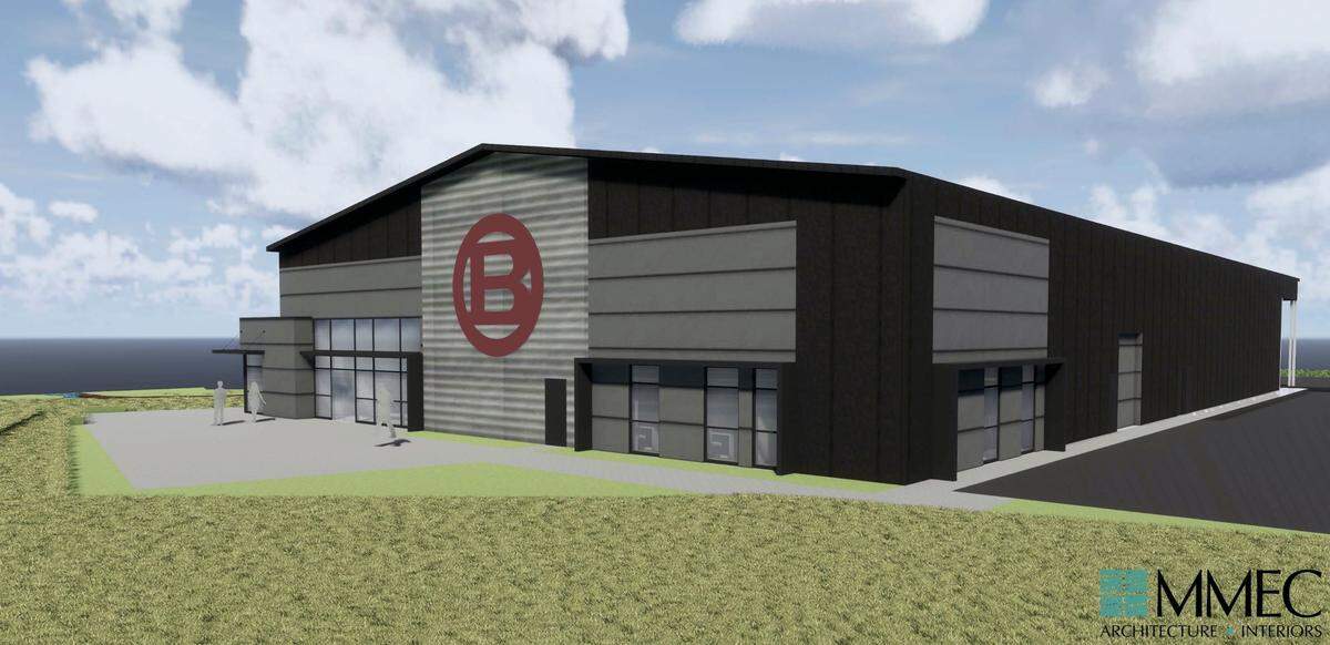 After COVID caused a six-month delay, construction on Bookwalter Winery’s expansion will begin in September. The 20,000 square foot building featured in this rendering is one road over from its current facility in Richland, and will include a production facility, offices and a tasting room.