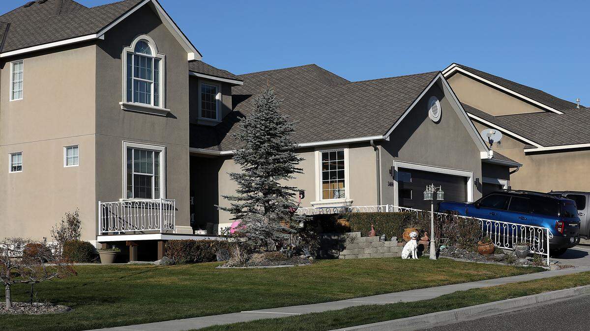 Police are investigating a Tuesday night shooting in this house at  3400 S. Volland St. in Kennewick.