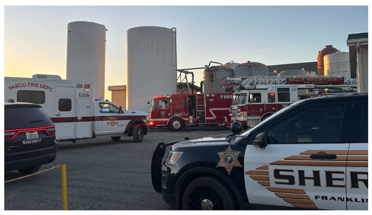 A 56-year-old truck driver died after falling into a tanker trailer at a Pasco fertilizer company.