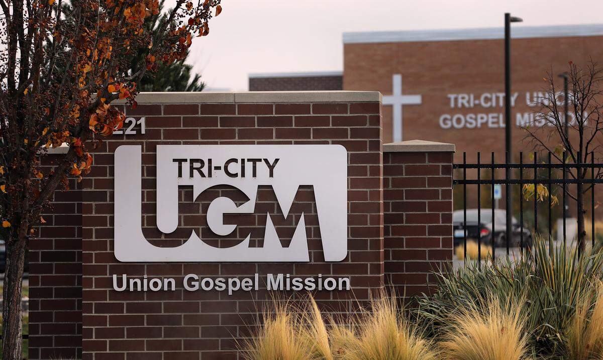 The Tri-City Union Gospel Mission men's shelter is at 221 S. 4th Ave. in Pasco. 