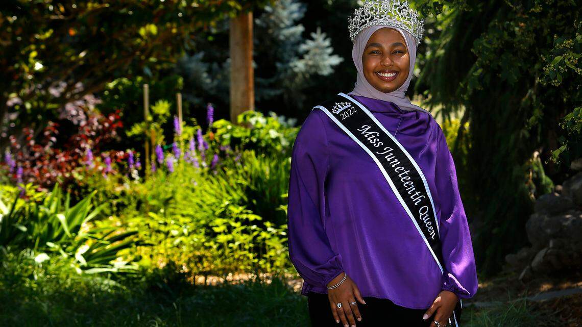 Razan Ozman is the reigning Miss Juneteenth Queen for 2022 and will turn over the tiara and title to a new queen announced at the June 16 scholarship pageant being held at Chiawana High School in Pasco.