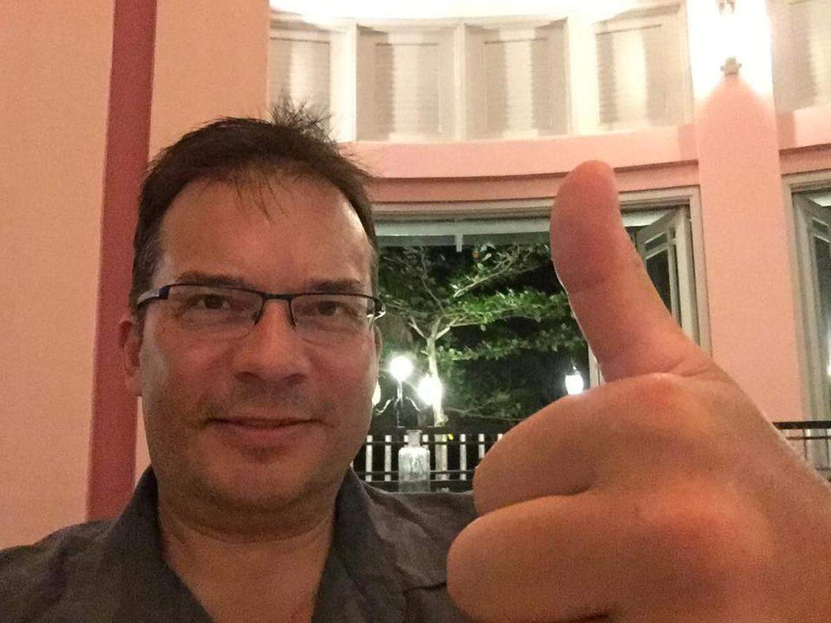 Former Pasco Mayor Matt Watkins sent good wishes to Tri-Citians from Vietnam.