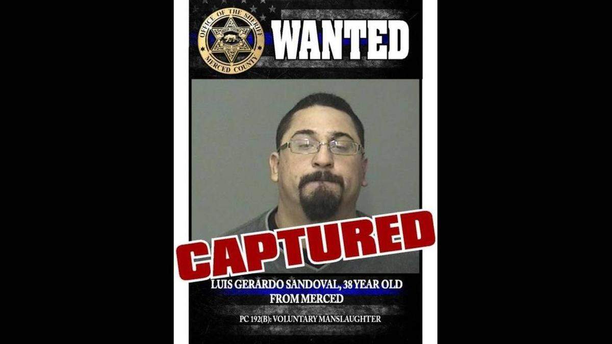 Luis Gerardo Sandoval of Merced was arrested by the Pasco Police Department on the manslaughter warrant.