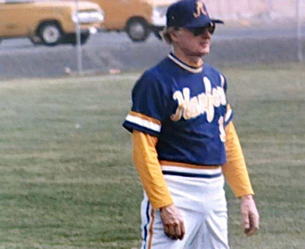 Glenn Meinke had two stints as head baseball coach at Hanford High School in Richland. He passed away on Sept. 26 at the age of 92.