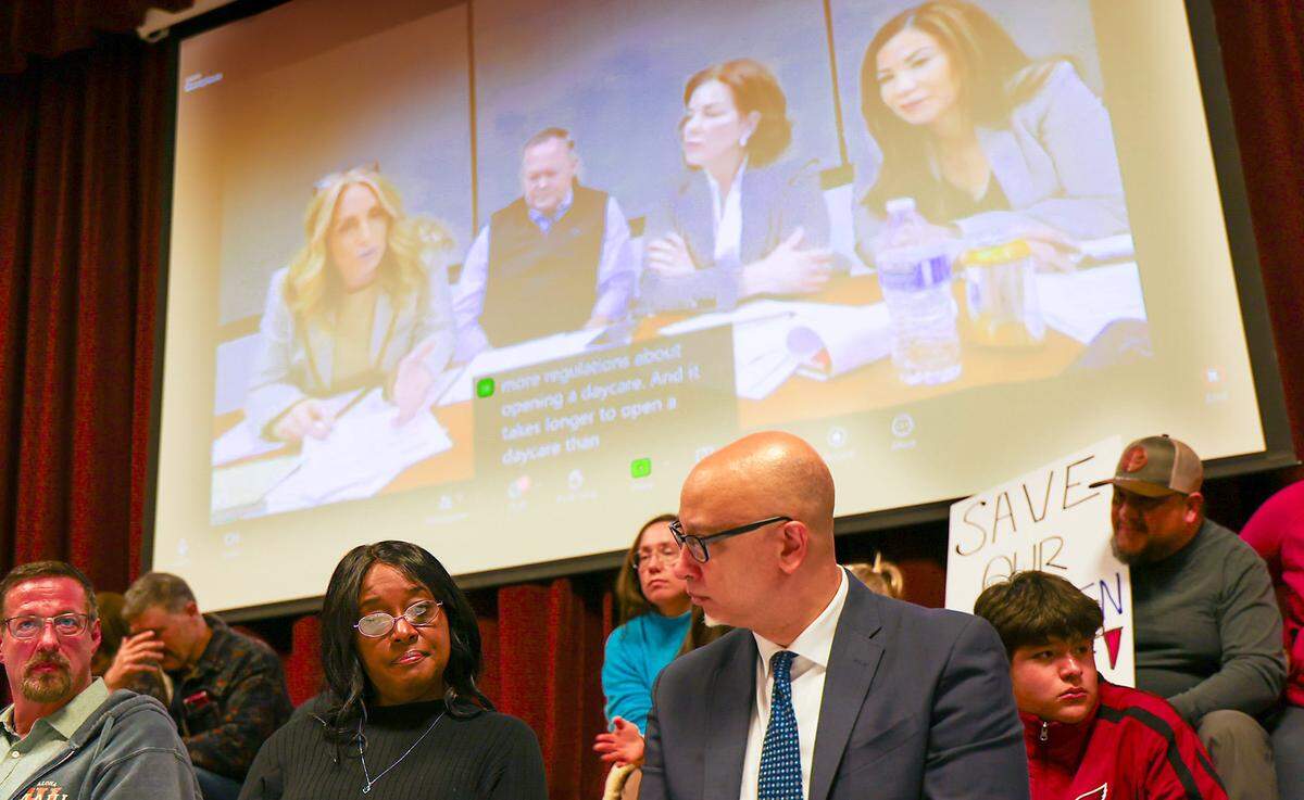 State legislators from local districts appeared via zoom from Olympia where they are currently in legislative session. They participated in the meeting with questions for the state officials on the panel in front of them.