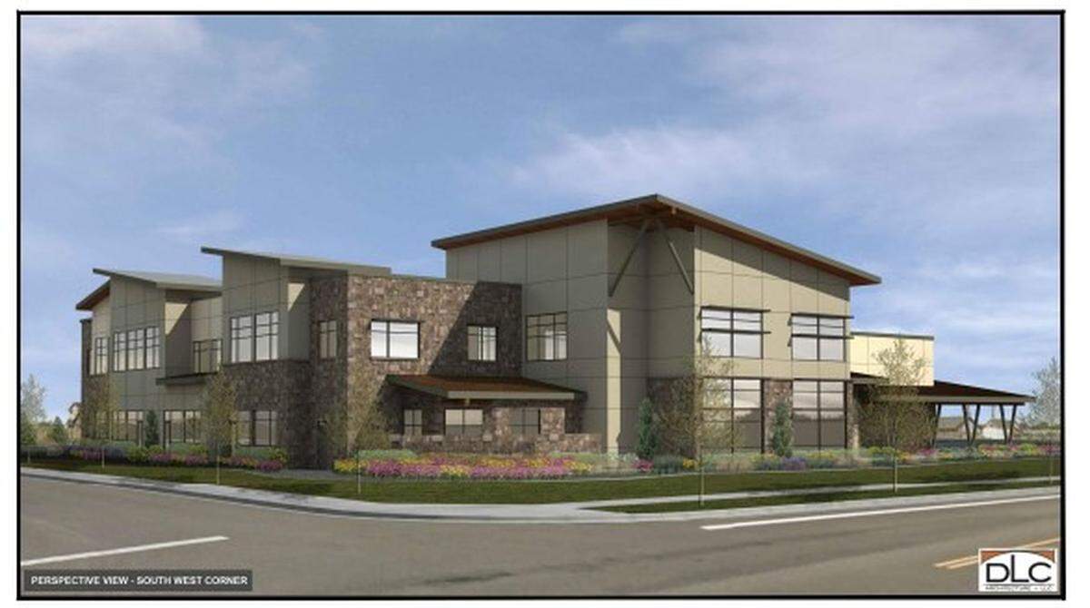 A conceptual rendering by DLC Architecture in Vancouver shows the new Jubilee Foundation headquarters planned at 3713 E. A St. in Pasco.