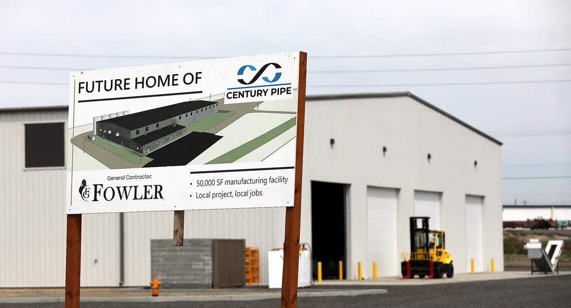 Century Pipe LLC has built a 53,000-square-foot high-density polyethylene pipe manufacturing facility in Burbank.