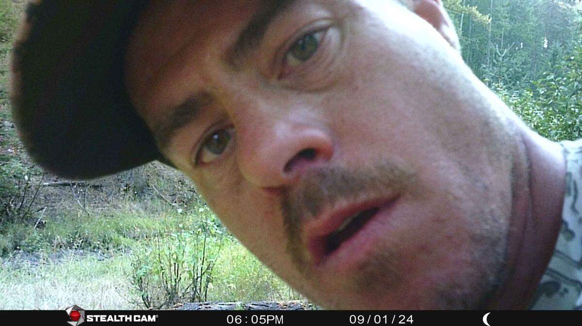 Oregon State Police Fish and Wildlife caught this face on a trail camera near an elk shot with archery equipment in Northeast Oregon.