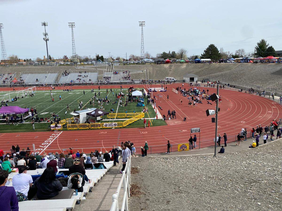 More than 1,000 Northwest athletes competed at the 60th&nbsp;Pasco Invitational track and field meet at Edgar Brown Stadium in Pasco on Saturday.