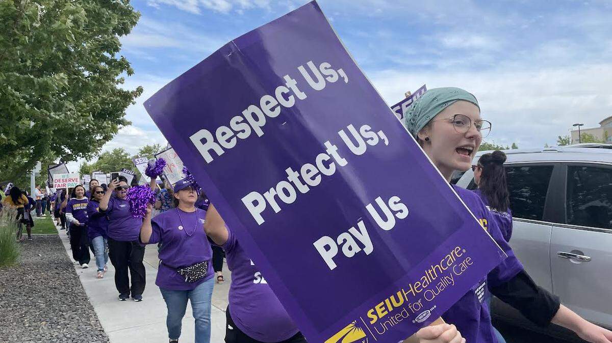 Kadlec Regional Medical Center service and technical workers in Richland have ratified a new contract. SEIU Healthcare 1199NW workers picketed in the spring and went on strike for a week in August.