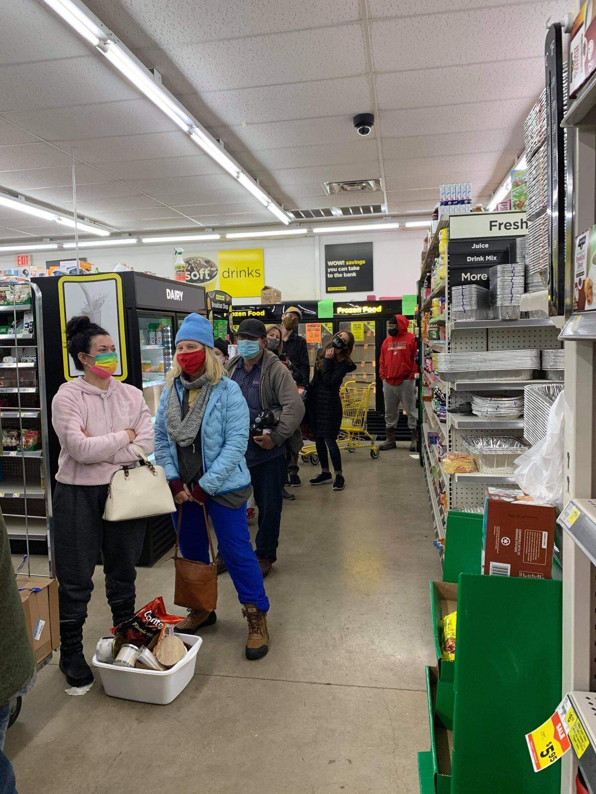 Winter storms have left store shelves bare and long lines in San Antonio, Texas, and stranded the contestants of the United States of America Ms. Pageant.