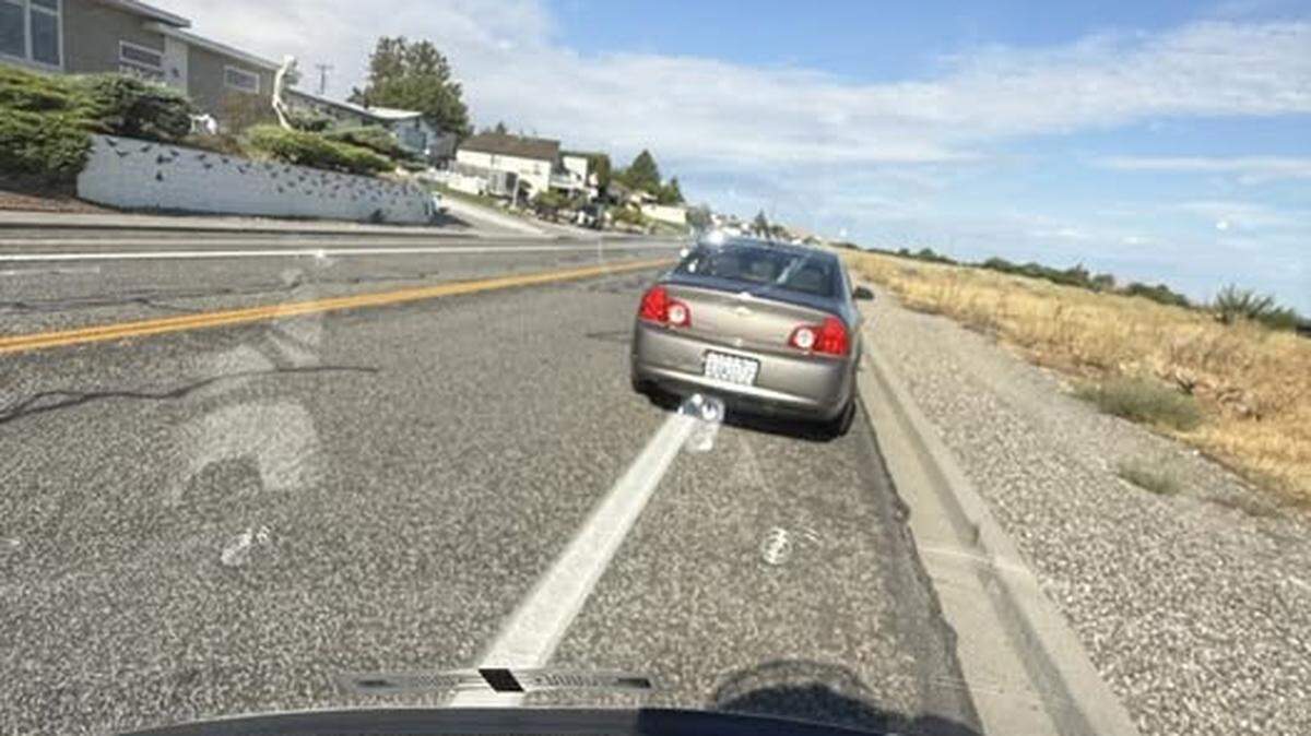 A 21-year-old woman was arrested going 74 mph on Canal Drive Monday morning. She was trying to pay off a previous ticket.