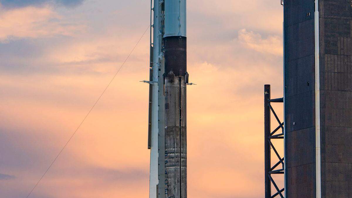 A SpaceX Falcon 9 rocket at the NASA Kennewick Space Center was prepared to launch on July 14 with research projects aboard.