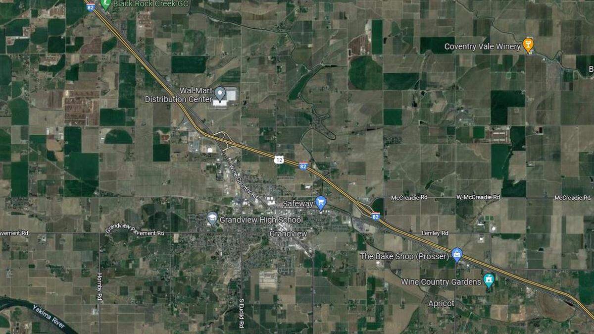 Two Grandview children were killed in a head-on crash outside of Sunnyside on Interstate 82 on Tuesday evening.