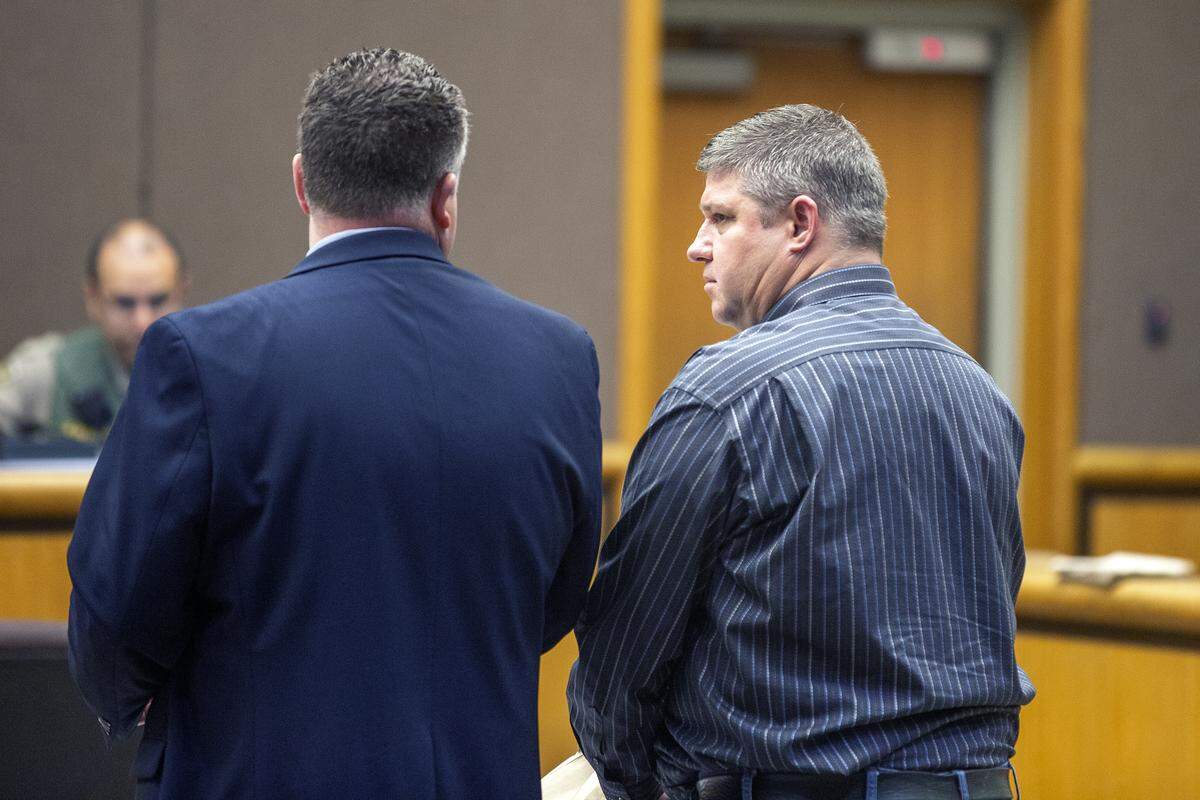 John R. Abrams Jr. entered an Alford plea in Benton County Superior Court on Wednesday to commercial sex abuse of a minor and sexual exploitation a minor. He denied committing the crimes but admitted there was enough evidence for a jury to convict him.