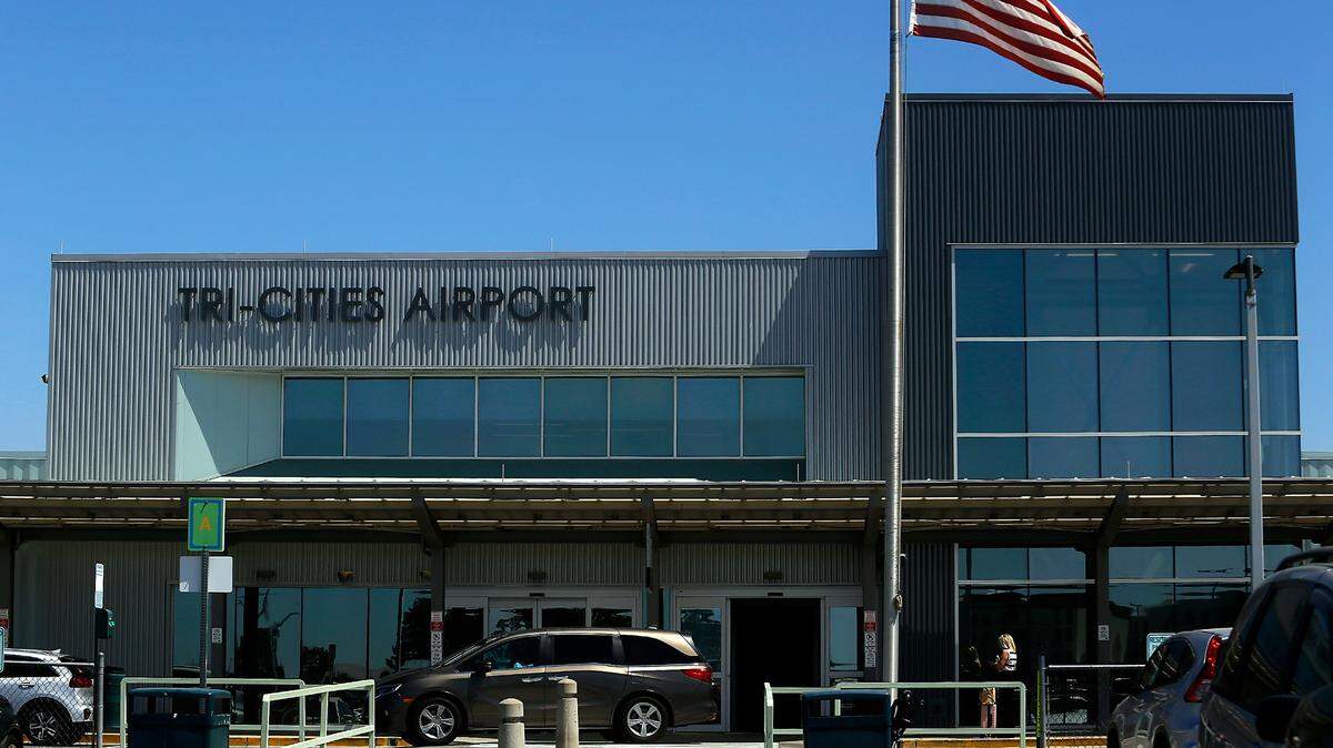 Security was stepped up at the Tri-Cities Airport in Pasco after an intruder drove onto the runway Friday.
