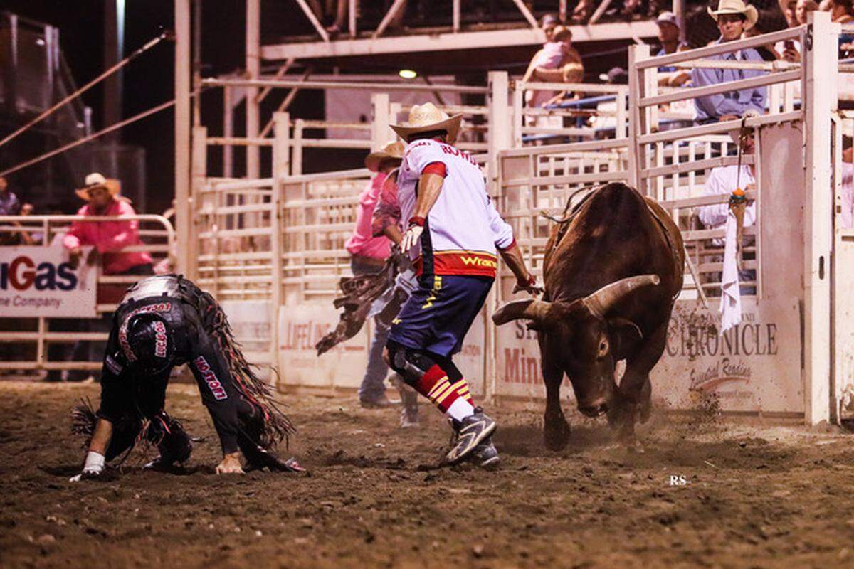 Retired bullfighter Rowdy Barry, center, is among those supporting the Freedom Rodeo and parade planned over the July 4 holiday weekend in Basin City despite the coronavirus shutdown.