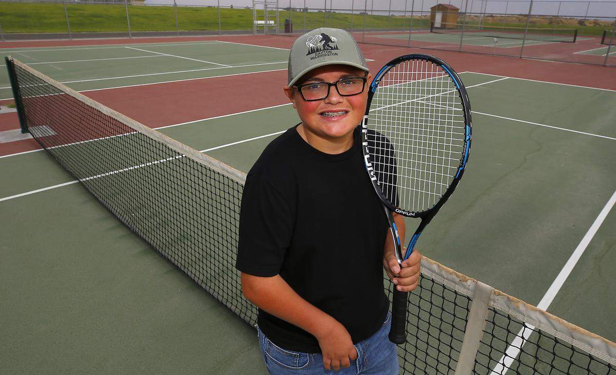 Hunter Aagaard, who defied doctor's prediction of surviving a difficult birth, recently celebrated his 14th birthday. The 8th grade student at Ray Reynolds Middle School in Pasco is involved in several school sports including tennis.