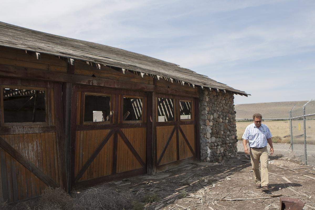 The Bruggemann Warehouse is among the stops for visitors touring the pre-war sites of the Manhattan Project National Historical Park at Hanford.