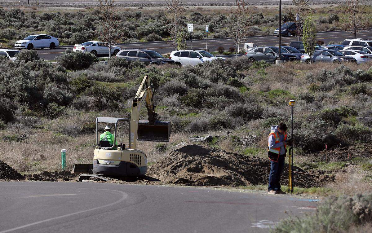 Initial site work has started on the Idaho Central Credit Union, Idaho’s largest credit union, second Tri-Cities location at 3180 Duportail St.