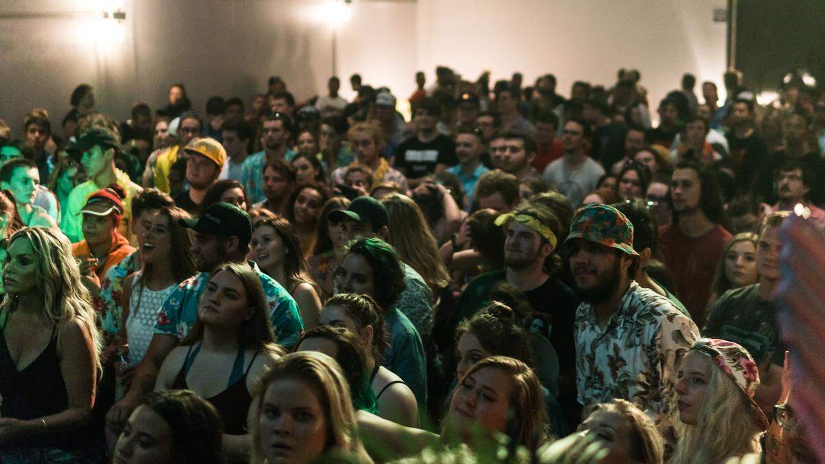 The crowd at the sold out ‘Pineapple Island’ show July 14, 2018 at the Uptown Theatre in Richland.