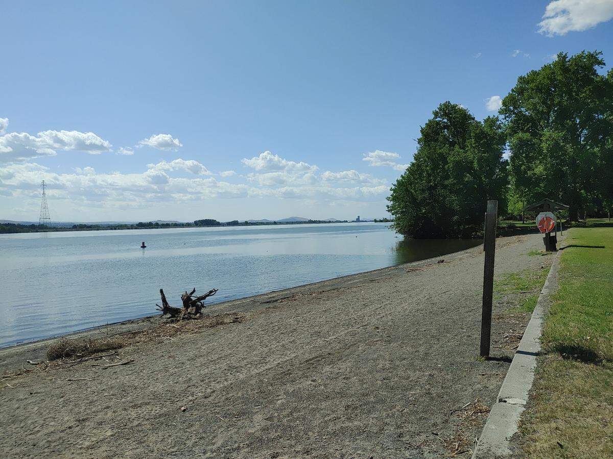 Sacajawea State Park in Pasco offers a sandy swimming beach near the confluence of the Columbia and Snake rivers.