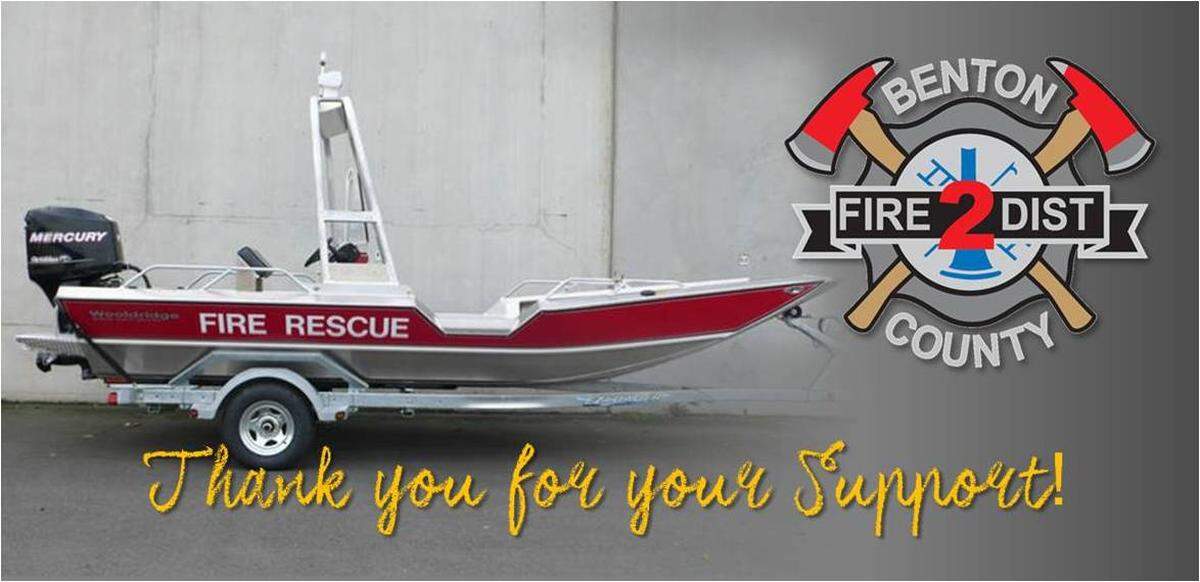 Benton County Fire District 2 in Benton City is using GoFundMe to raise money for a rescue boat for the Yakima River. Fire chiefs and the Benton County Republican Party want voters to change the rules for public safety funds to include fire districts.