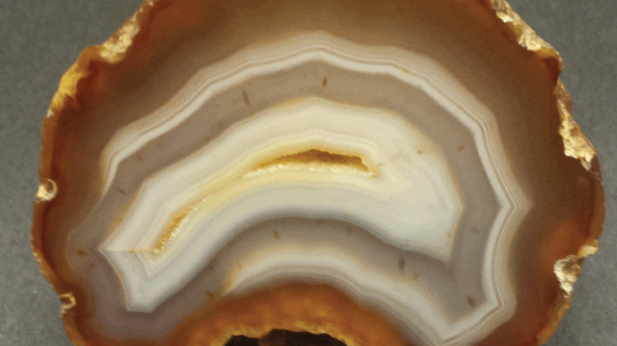 Jasper geode, from Green Mountain near Kalama.