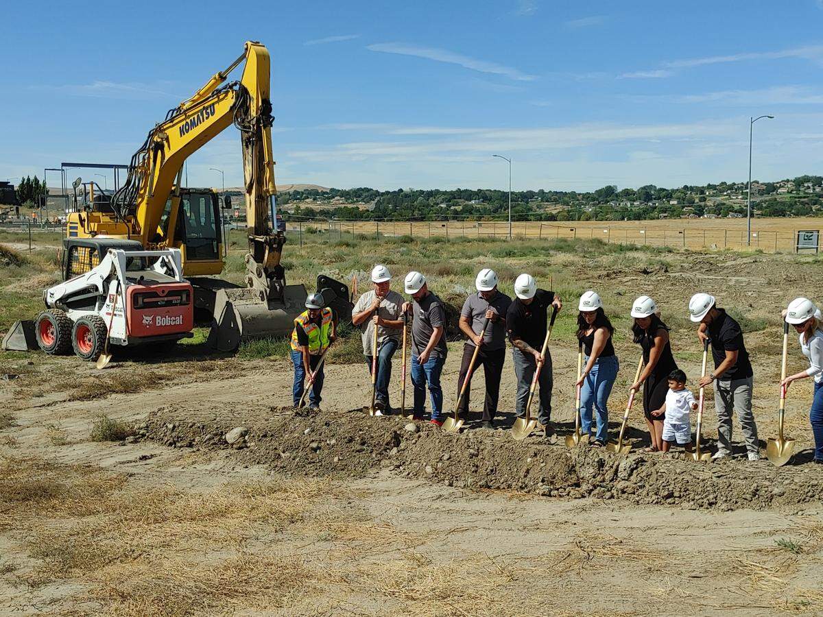 J&S Property Management and G2 Commercial Construction break ground on the future home of DevFuzion _ Complete IT & Cybersecurity, 10711 W. Clearwater Ave., in September. 