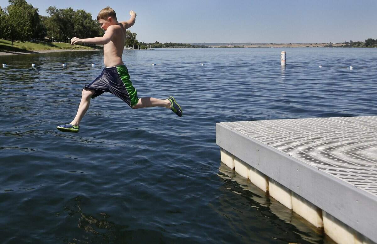 There are lots of places where you can go in the Tri-Cities region to beat the heat and take a swim.